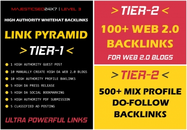 2022 SPECIAL ULTRA POWERFUL 3 TIER LINK PYRAMID FOR GOOGLE TOP RANKING