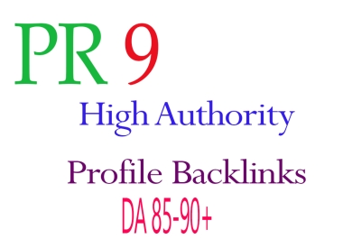 30 profile backlinks high authority manually