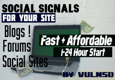100+ Social Signals from Blogs/Forums & Social Sites via Social Exchange