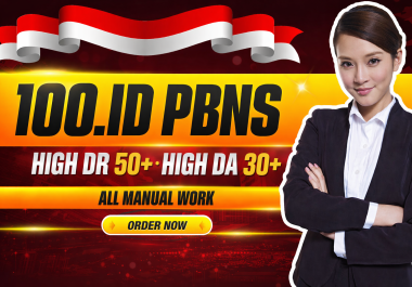 100. ID Indexable Backlinks with DR50+ DA 30+ skyrocket Your websites Permanent Links