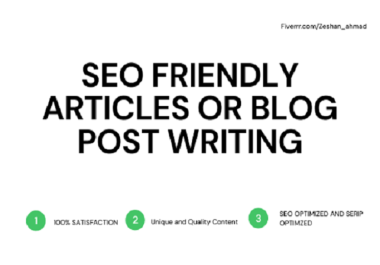 I Will Write SEO friendly article,  website content,  or blogpost