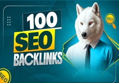 Get 100 SEO backlinks From High PR Sites To Get Google Page 1 Ranking For New Site