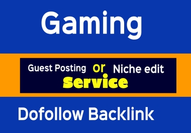 provide high-quality guest posts on gaming websites