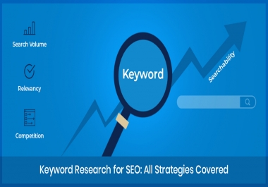 I will do refined keyword research with competitor analysis