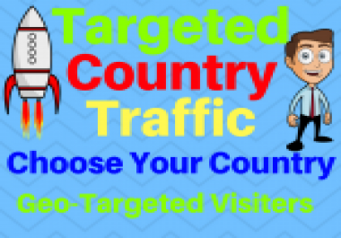 5000 quality country targeted traffic to your website 30 days