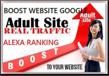 Real Human Adult Targeted Traffic for 30 days