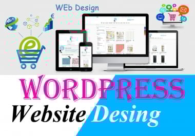 Design,  develop,  responsive,  fast,  SEO friendly wordpress website
