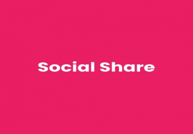 I will share your site on top 15 social media site