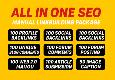 Rank with 850+ White Hat SEO Dofollow Backlinks DA/DR upto 90+ Manual Link Building