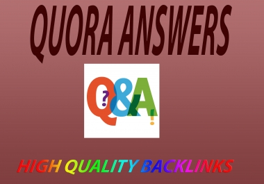 Increase Your Business With 10 High Quality Quora Backlinks