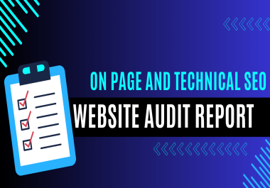 Get an in-depth SEO Audit Report of your Website