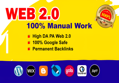 Boost Your SEO with 100+ High-Authority Web 2.0 Backlinks