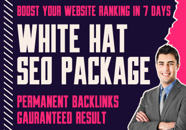 RANK 1st 2023 UPDATED WHITE HAT SEO PACKAGE DOFOLLOW BACKLINKS