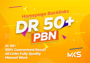 Create 15 PBNs DR 50 to 70+ Dofollow Homepage Backlinks