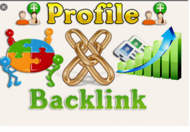 I will Create 50 google safe profile backlinks