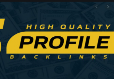 I will do 199 high DA profile backlinks manually for SEO ranking