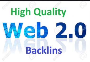 I will provide 40 premium web 2 0 backlinks to boost your ranking