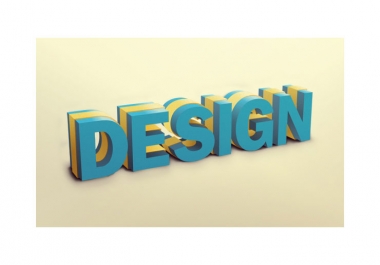I will create any 3D text that you provide me with your desired colors using cinema 4d
