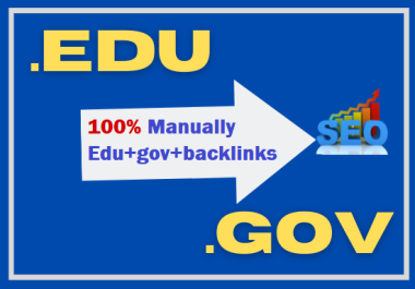 Create Manually 30 High quality Edu gov Backlinks