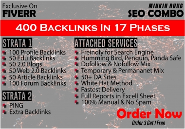 I will provide best SEO backlink service on white hat method