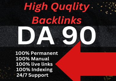 Get Manual 35 high authority backlinks DA90+