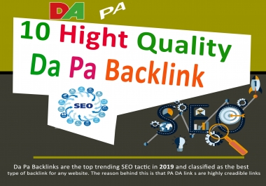 I will Create 50 Manual Dofollow Seo Backlinks With High Da Pa