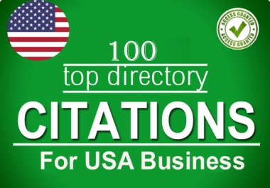 I will create 100 Local Listings for USA Local Business ranking