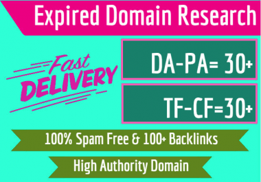 4 High quality expired domain Research With Powerful Metric