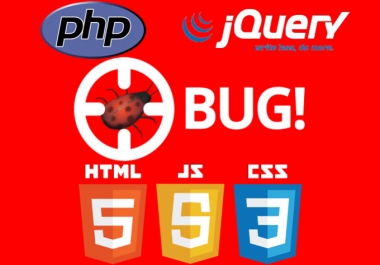 fix any website bugs/issues - HTML,  PHP,  CSS,  Wordpress