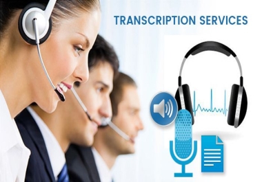 Professional Transcription N&deg 1 For your service,  get your discount NOW