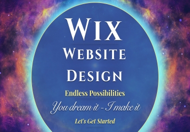 I will build a stunning wix website created with my business and marketing expertise