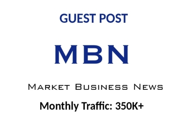 Guest post on MarketBusinessNews 400K traffic
