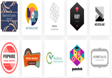 I will do 4 unique professional and modern logo design