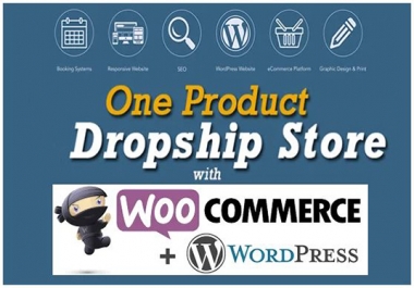 Build Wordpress Ecommerce Website Or Dropshipping Store