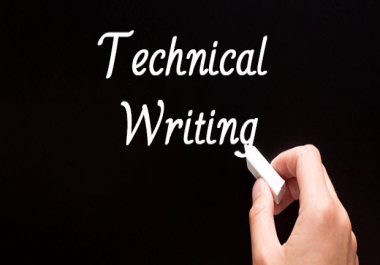 Write technical article,  blog,  and report writing