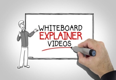 I will create professional whiteboard animation video as per as my portfolio link