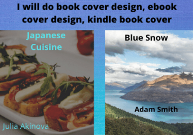 I will do book cover design,  ebook cover design,  kindle book cover etc.