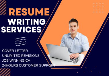 I will write a professional cover letter,  resume,  linkedin profile