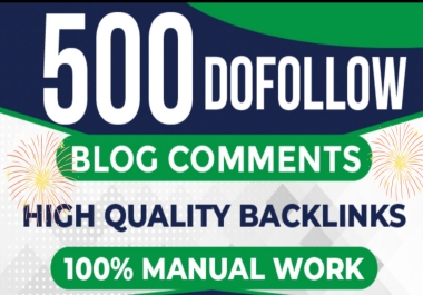I Provide 500 High-Quality Backlinks