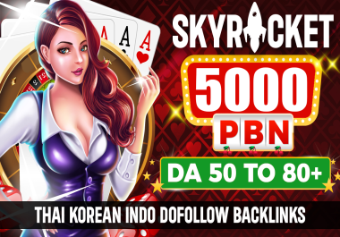 I Will Create 5000+ High quality dofollow backlinks