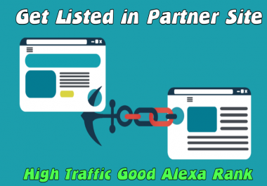 Get Listed in Partner Site in high Traffic Hot Videos site