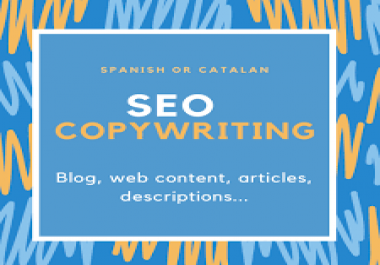 Articles and blog posts SEO in Spanish
