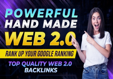 Powerful Hand Made 100 Web 2.0 Super Blogs With Login