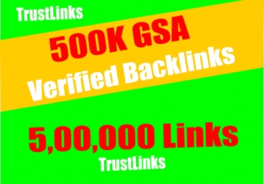 500K GSA Blast GSA SER To Create 5,00,000 Backlinks