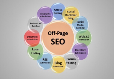 I Provide Full SEO Full Off Page Optimization for your website