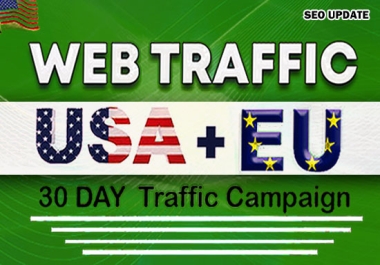 Get 30,000 USA Web Traffics for one month with Social Media Referrals
