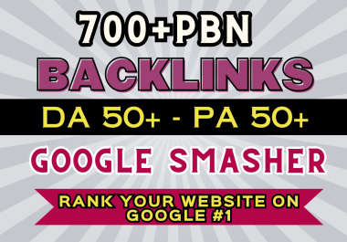Rank your website with 700+ PBN BACKLINKS DA/PA 70-50 manual work