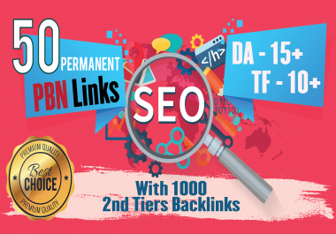 2020 Powerful 50 Homepage Dofollow PBN With 1000 2nd Tiers Backlink google 1st
