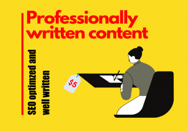 I'll write 500+ words of SEO friendly & well-researched content Blog Post