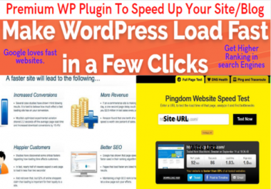 Get Premium WP Plugin to Speed Up Your Site or Blog -WP Rocket